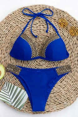 Y2K Fashion Lady Ribbon Bikini - Coquette Aesthetic Grunge Style Cute Tops & Cargo Skirt