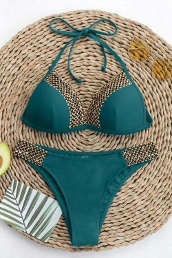 Y2K Fashion Lady Ribbon Bikini - Coquette Aesthetic Grunge Style Cute Tops & Cargo Skirt