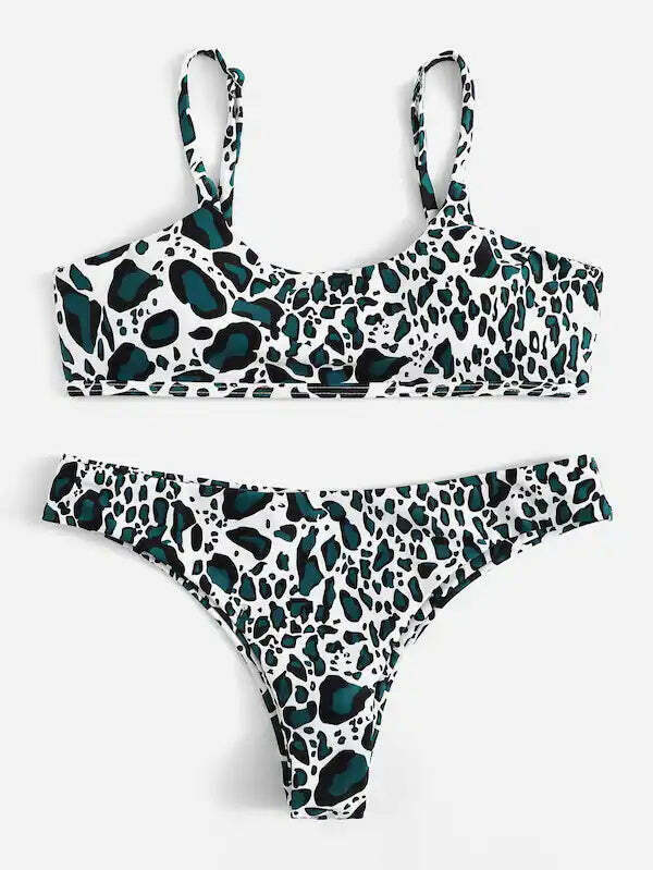 Y2K Fashion Low Waisted Cami Bikini - Coquette Aesthetic Grunge Style - Cute Tops & Cargo Skirt Y2K Fashion Low Waisted Cami Bikini - Coquette Aesthetic Grunge Style - Cute Tops & Cargo Skirt