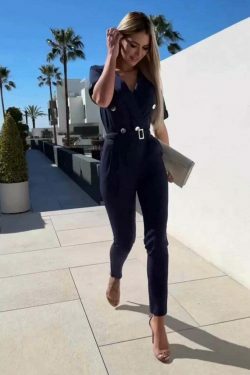 Y2K Fashion Metal Suit with V-Neck and Belt - Coquette Aesthetic Grunge Style