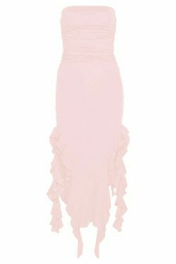 Y2K Fashion One-Shoulder Tube Top Hip-Wrapped Slim Dress