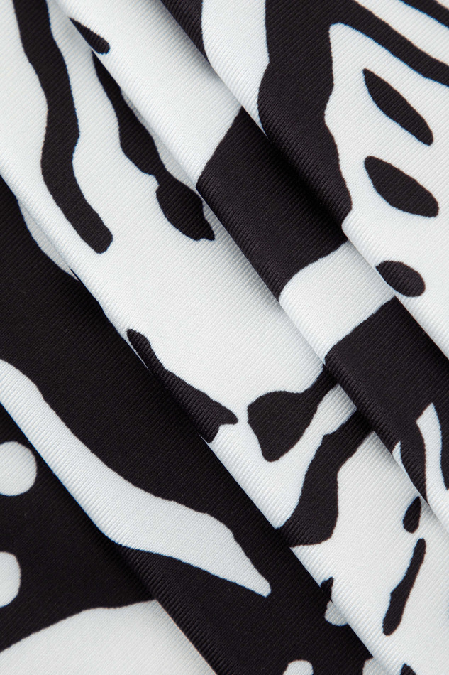 Y2K Fashion Printed Maxi Dress with Cross Strap Cut-Out Detail Y2K Fashion Printed Maxi Dress with Cross Strap Cut-Out Detail