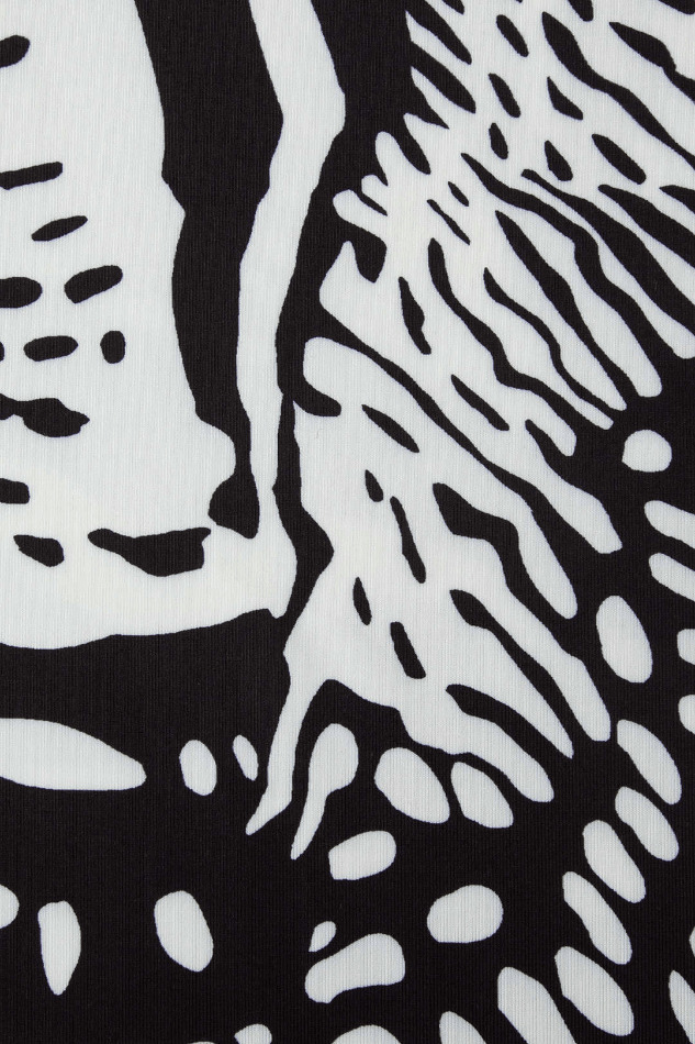 Y2K Fashion Printed Maxi Dress with Cross Strap Cut-Out Detail Y2K Fashion Printed Maxi Dress with Cross Strap Cut-Out Detail