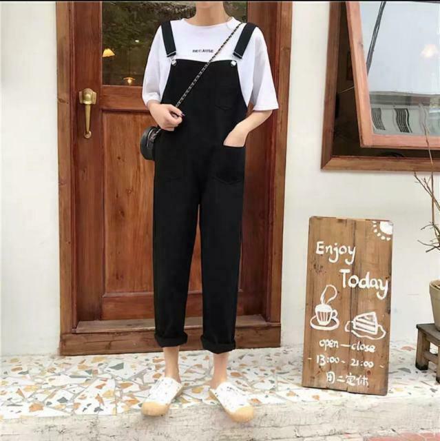 Y2K Fashion: School Bus Dungarees for Women - Coquette Aesthetic Cargo Skirt & Grunge Style Outfit Y2K Fashion: School Bus Dungarees for Women - Coquette Aesthetic Cargo Skirt & Grunge Style Outfit