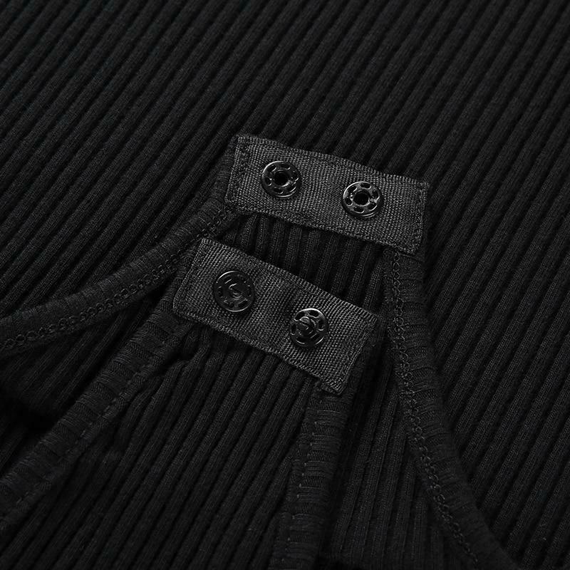 Y2K Fashion: Sexy Off-The-Shoulder Zipper Bodysuit Y2K Fashion: Sexy Off-The-Shoulder Zipper Bodysuit