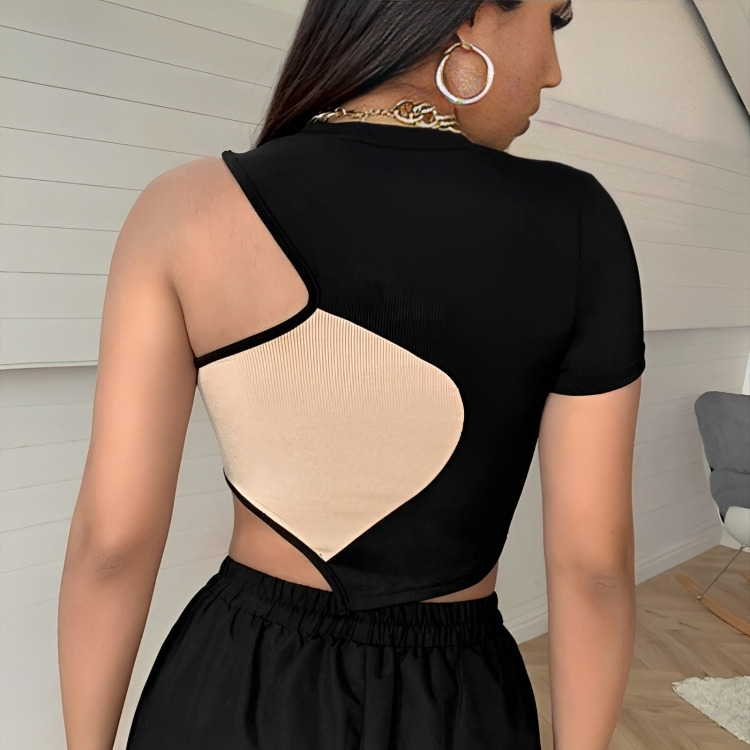 Y2K Fashion: She's Cutting Edge Crop Top - Coquette Aesthetic Grunge Style Cute Tops & Cargo Skirt Y2K Fashion: She's Cutting Edge Crop Top - Coquette Aesthetic Grunge Style Cute Tops & Cargo Skirt