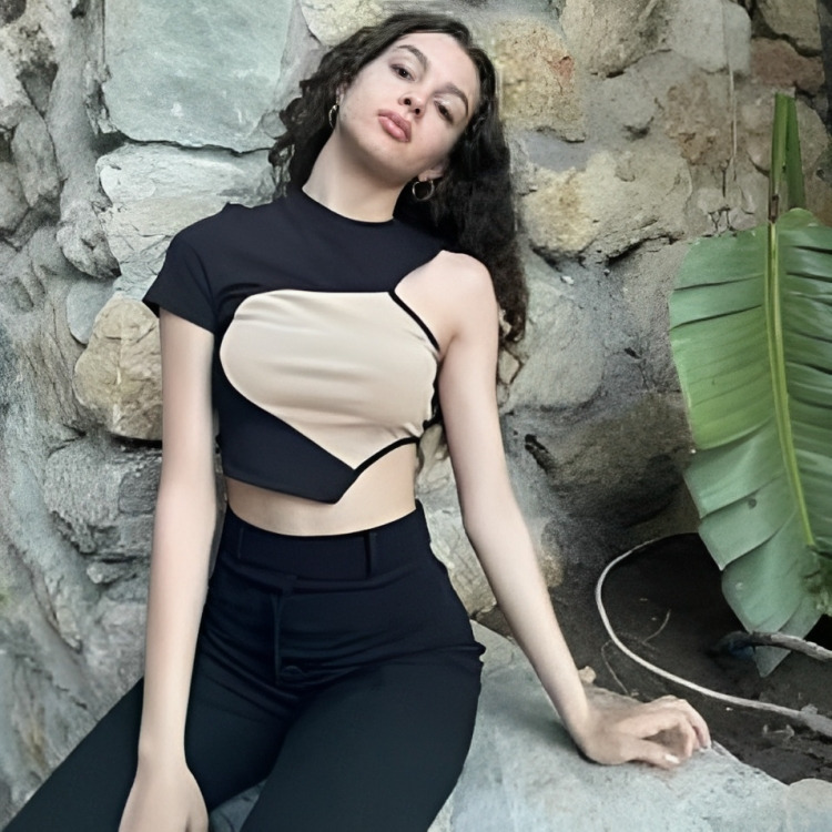 Y2K Fashion: She's Cutting Edge Crop Top - Coquette Aesthetic Grunge Style Cute Tops & Cargo Skirt Y2K Fashion: She's Cutting Edge Crop Top - Coquette Aesthetic Grunge Style Cute Tops & Cargo Skirt