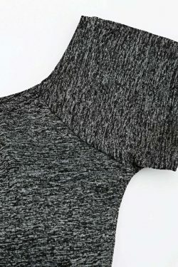 Y2K Fashion Space Dyed Bandage Bikini with Cut-Out Detail