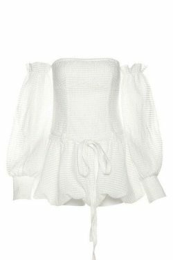 Y2K Fashion Textured Bandeau Lace Up Mini Dress for Women - Coquette Aesthetic Grunge Style