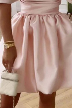 Y2K Feifei Sleeve Tube Top Dress: Coquette Aesthetic Pleated Fashion