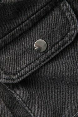 Y2K Flap Pocket Denim Cargo Shorts - Coquette Aesthetic Grunge Style