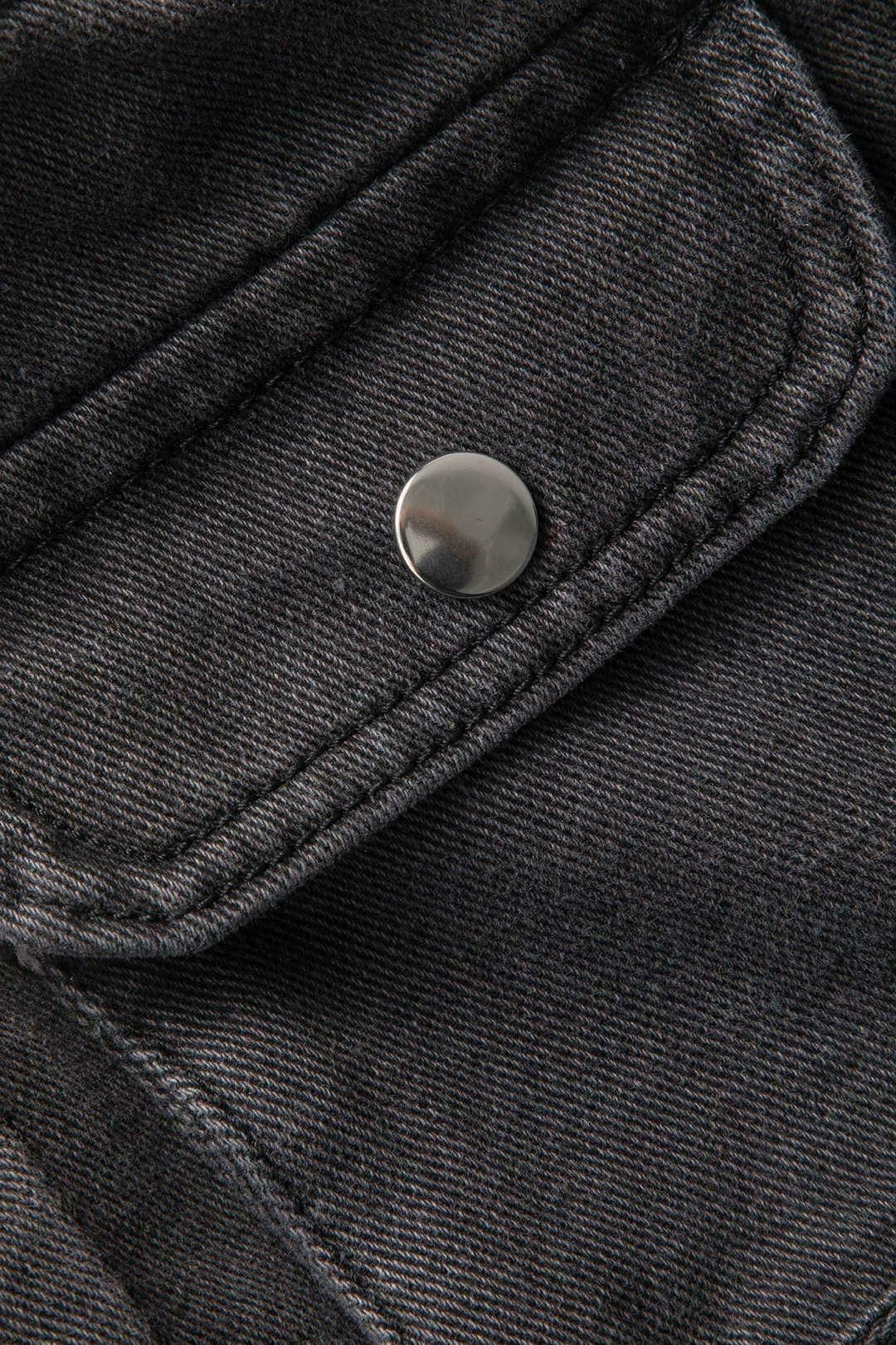 Y2K Flap Pocket Denim Cargo Shorts - Coquette Aesthetic Grunge Style