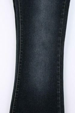 Y2K Flare Jeans: Coquette Aesthetic Cargo Skirt for Women - Grunge Style Fashion
