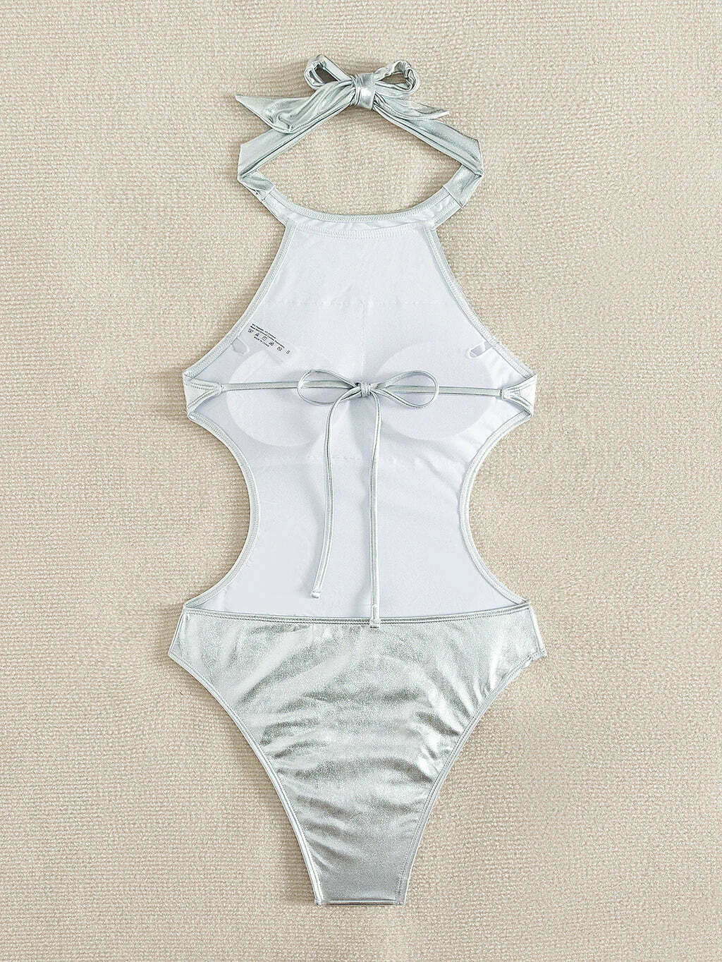 Y2K Halter Backless Swimsuit - Coquette Aesthetic, Grunge Style, Y2K Halter Backless Swimsuit - Coquette Aesthetic, Grunge Style,