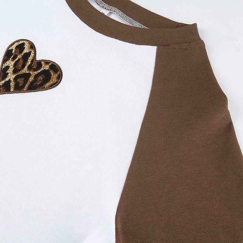 Y2K Heart Print Crop Top: Coquette Aesthetic, Grunge Style, Cute Pastel Goth Fashion Y2K Heart Print Crop Top: Coquette Aesthetic, Grunge Style, Cute Pastel Goth Fashion