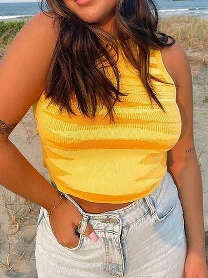 Y2K Jacquard Cropped Knit Tank: Coquette Grunge Aesthetic, Cute Tops Y2K Jacquard Cropped Knit Tank: Coquette Grunge Aesthetic, Cute Tops