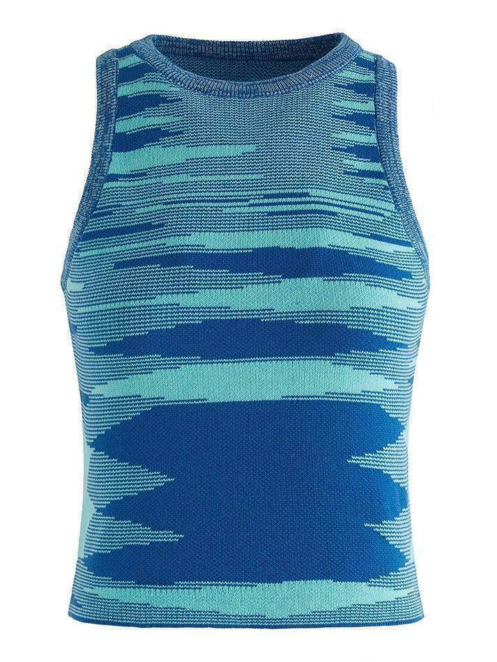 Y2K Jacquard Cropped Knit Tank: Coquette Grunge Aesthetic, Cute Tops Y2K Jacquard Cropped Knit Tank: Coquette Grunge Aesthetic, Cute Tops