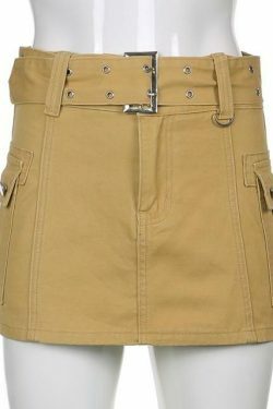 Y2K Jeans Skirt: Vintage-Inspired Denim Mini for Women's Niche Fashion