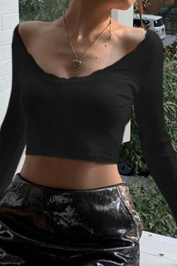 Y2K Lace-Up Backless Crop Knit Top - Coquette Aesthetic, Grunge Style, Cute Tops