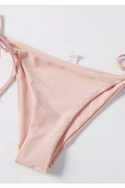 Y2K Lace-Up Bardot Bikini Set in Coquette Aesthetic