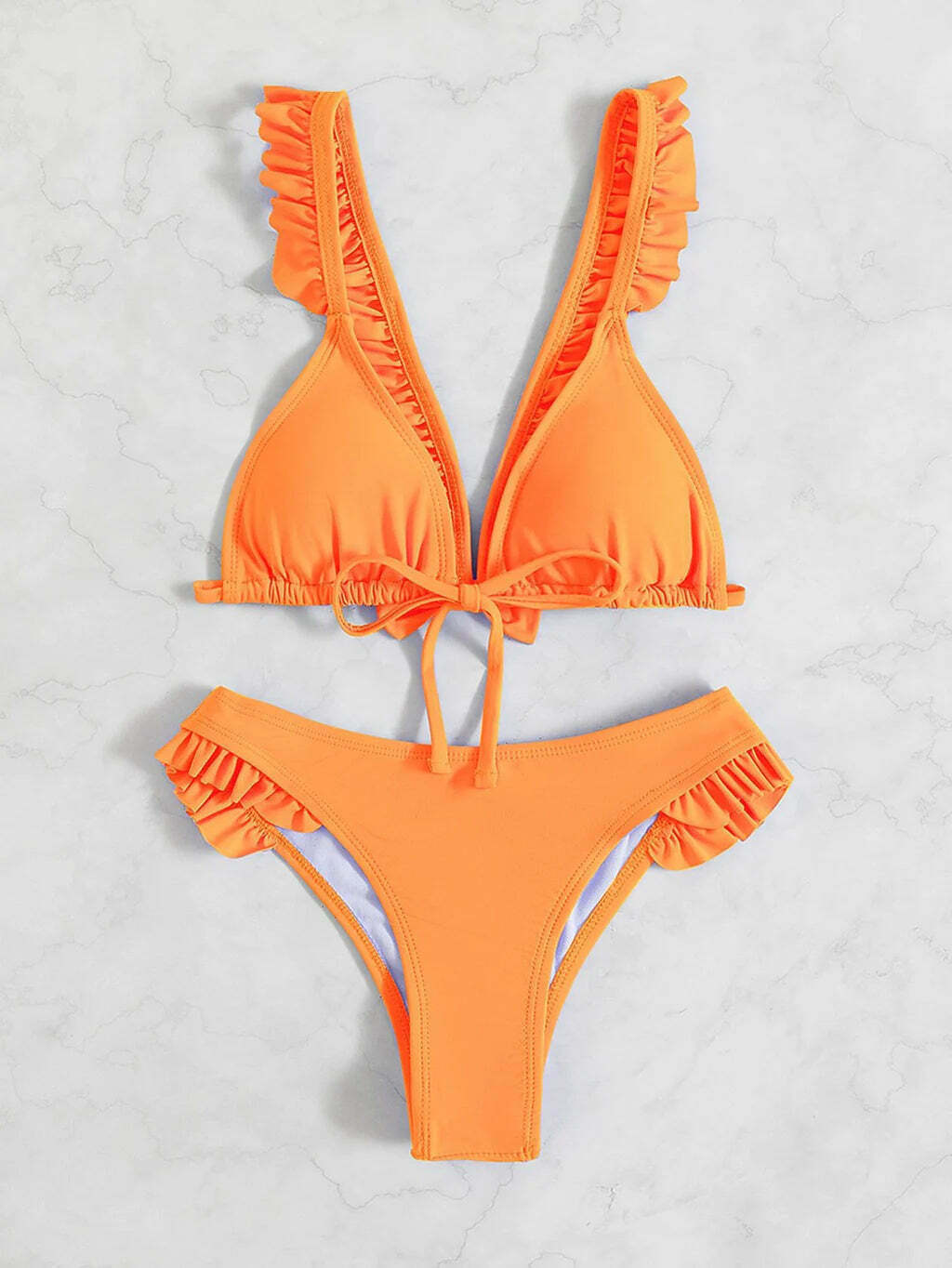 Y2K Lace-Up Beach Bikini: Coquette Aesthetic, Grunge Style, Cute Tops, Pastel Goth, Cargo Skirt