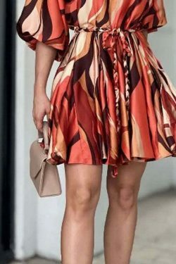 Y2K Lace-Up Casual Dress: Coquette Grunge Pastel Cargo Aesthetic