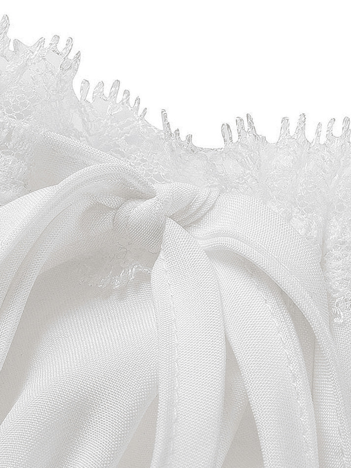 Y2K Lace-Up Chiffon Cami Top: Coquette & Grunge Aesthetic, Cute Tops, Pastel Goth - Women's Fashion Y2K Lace-Up Chiffon Cami Top: Coquette & Grunge Aesthetic, Cute Tops, Pastel Goth - Women's Fashion