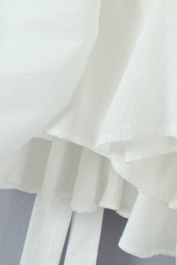 Y2K Lace-Up Doll Collar Short Dress - Coquette Aesthetic Grunge Style - Cute Tops & Cargo Skirt