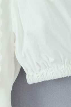 Y2K Lace-Up Doll Collar Short Dress - Coquette Aesthetic Grunge Style - Cute Tops & Cargo Skirt