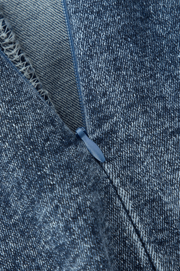 Y2K Lace-up Front V-neck Denim Dress - Coquette Aesthetic, Grunge Style, Pastel Goth Y2K Lace-up Front V-neck Denim Dress - Coquette Aesthetic, Grunge Style, Pastel Goth