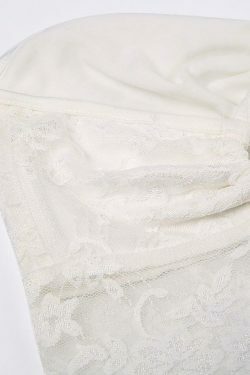 Y2K Lace Backless Bandeau Top: Coquette Aesthetic, Grunge Style, Cute Tops, Pastel Goth, Cargo Skirt