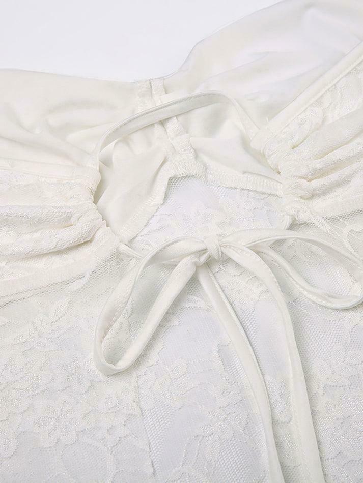 Y2K Lace Backless Bandeau Top: Coquette Aesthetic, Grunge Style, Cute Tops, Pastel Goth, Cargo Skirt Y2K Lace Backless Bandeau Top: Coquette Aesthetic, Grunge Style, Cute Tops, Pastel Goth, Cargo Skirt