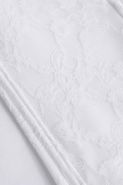 Y2K Lace Fishbone Cami Top: Coquette Aesthetic Grunge Style, Cute Pastel Goth Fashion