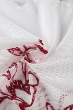 Y2K Lace Mesh Cami Top: Coquette Aesthetic, Grunge Style, Cute Pastel Goth Fashion