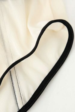 Y2K Lace Panel Mesh Cami Top - Coquette Aesthetic Grunge Style - Cute Pastel Goth Fashion