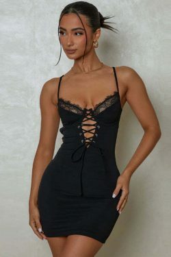 Y2K Lace Suspender Dress: Coquette Aesthetic with Grunge Style, Pastel Goth Vibes, and Vintage Flair