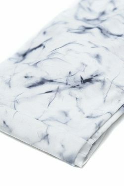 Y2K Marble Bikini Swimsuit with Soft Strapless Scoop Back