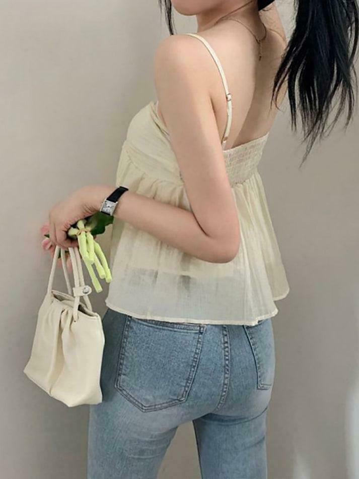 Y2K Mesh Crop Top: Tie-Front Ruched, Coquette Aesthetic, Grunge Style, Cute Pastel Goth Outfit Y2K Mesh Crop Top: Tie-Front Ruched, Coquette Aesthetic, Grunge Style, Cute Pastel Goth Outfit