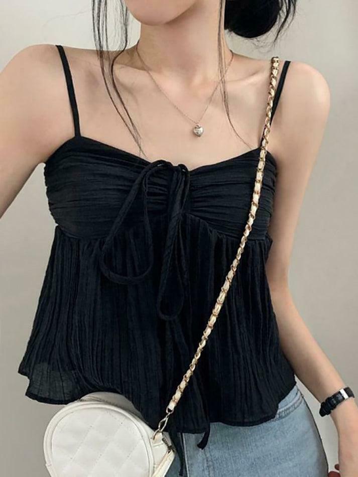 Y2K Mesh Crop Top: Tie-Front Ruched, Coquette Aesthetic, Grunge Style, Cute Pastel Goth Outfit Y2K Mesh Crop Top: Tie-Front Ruched, Coquette Aesthetic, Grunge Style, Cute Pastel Goth Outfit