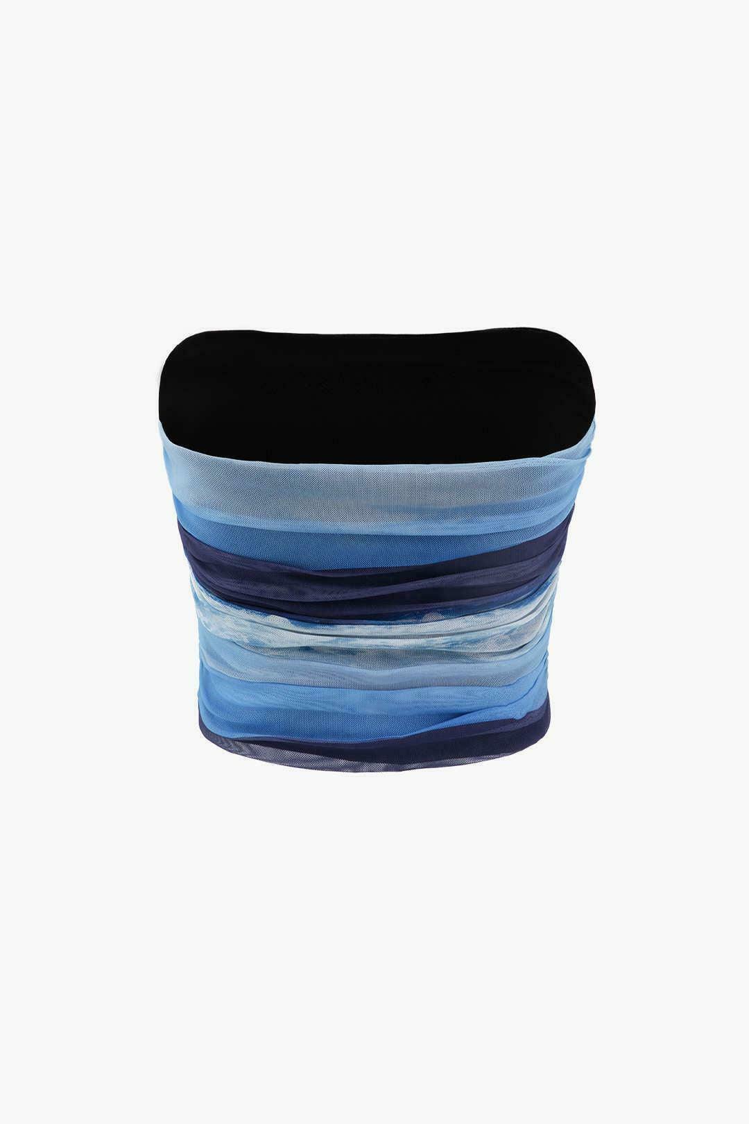 Y2K Mesh Strapless Top: Coquette Aesthetic, Grunge Style, Pastel Goth, Cute Tops, Cargo Skirt Y2K Mesh Strapless Top: Coquette Aesthetic, Grunge Style, Pastel Goth, Cute Tops, Cargo Skirt