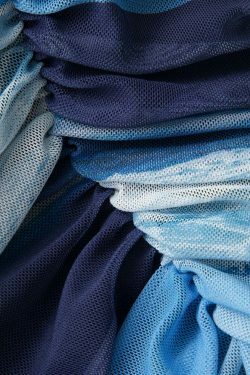 Y2K Mesh Strapless Top: Coquette Aesthetic, Grunge Style, Pastel Goth, Cute Tops, Cargo Skirt