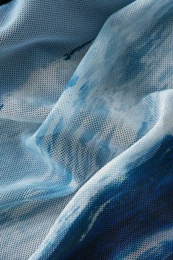 Y2K Mesh Strapless Top: Coquette Aesthetic, Grunge Style, Pastel Goth, Cute Tops, Cargo Skirt