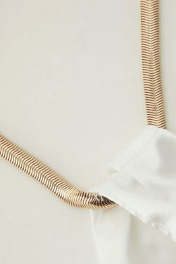 Y2K Metal Chain Halterneck Cami Top - Coquette Aesthetic Grunge Style - Cute Pastel Goth Fashion