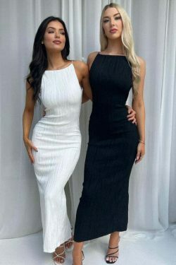 Y2K Mirage Back Split Dress: Coquette Aesthetic with Grunge Style, Pastel Goth Vibes, and Old