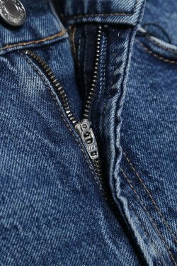 Y2K Patchwork Denim Skirt: Coquette Aesthetic Grunge Style - Cute Cargo Skirt for Women