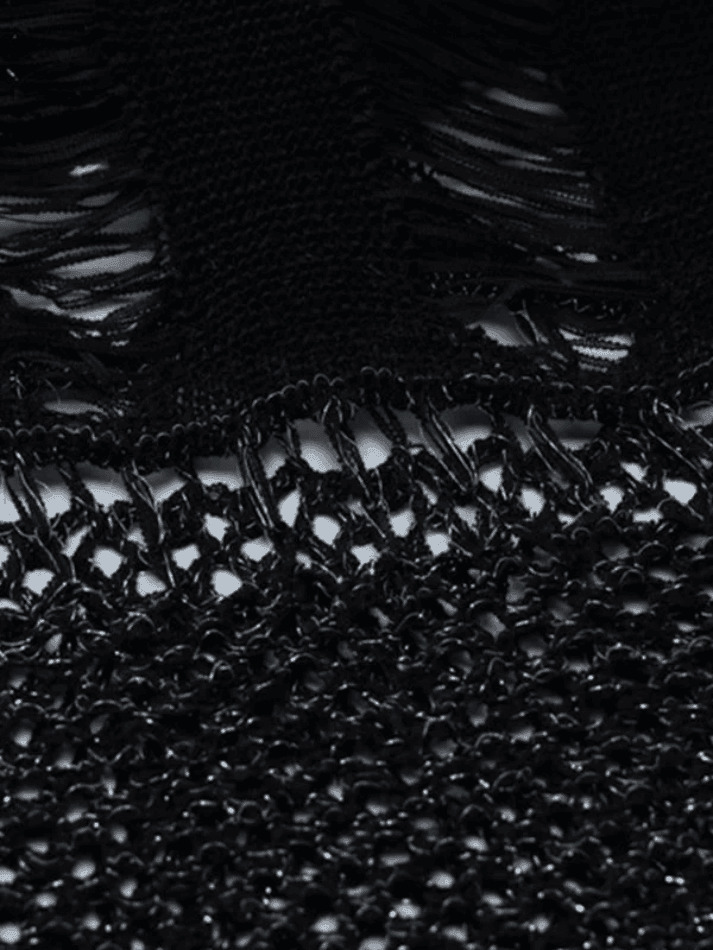 Y2K Patchwork Distressed Halter Maxi Dress - Coquette Aesthetic, Grunge Style, Cute Tops