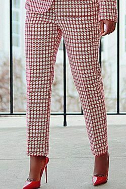 Y2K Plaid Casual Blazer Suit for Women - Coquette Aesthetic Grunge Style