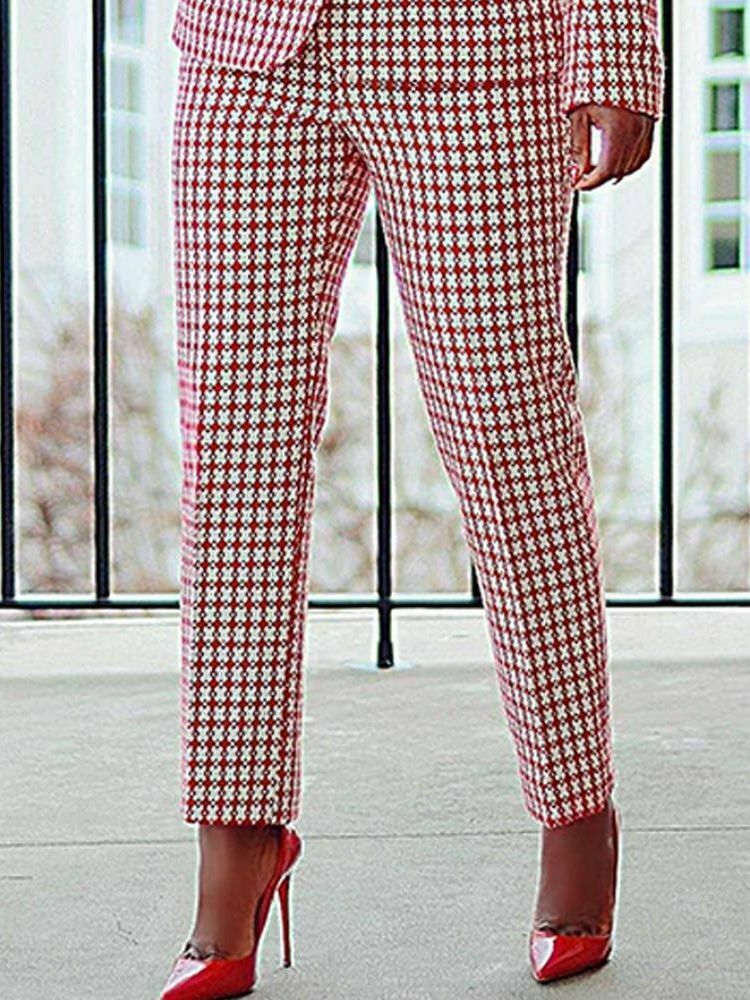 Y2K Plaid Casual Blazer Suit for Women - Coquette Aesthetic Grunge Style Y2K Plaid Casual Blazer Suit for Women - Coquette Aesthetic Grunge Style