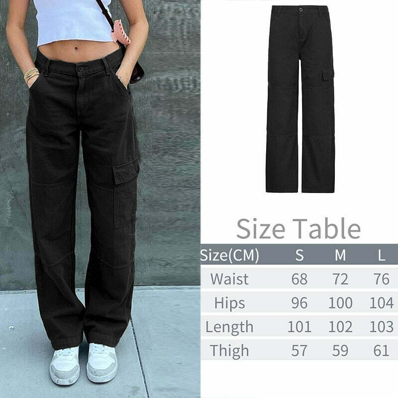 Y2K Pockets Cargo Pants - Coquette Aesthetic Grunge Style for Women - Cute Pastel Goth Outfit Y2K Pockets Cargo Pants - Coquette Aesthetic Grunge Style for Women - Cute Pastel Goth Outfit