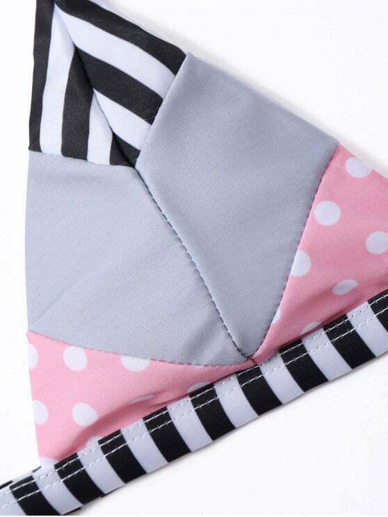 Y2K Polka Dot Bikini Set - Trendy Women's Fashion for Coquette and Grunge Aesthetics